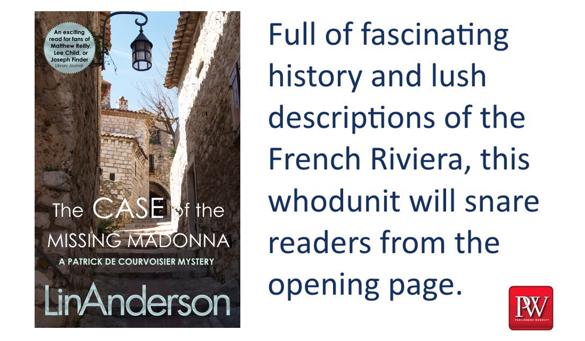 This whodunit will snare readers from the opening page' (Publishers Weekly) viewBook.at/TheMissingMado… #Thriller #Mystery #Cannes #LinAnderson #IARTG #KU