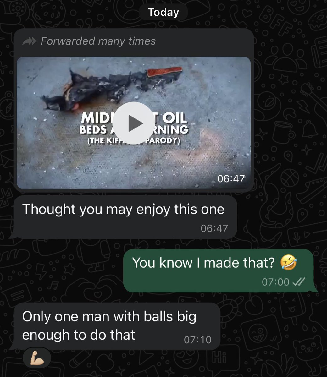 I've made enough viral videos to know that when your own video gets sent to you on Whatsapp by an old school mate with 'Forwarded many times' in the header, then the video has well & truly gone viral.