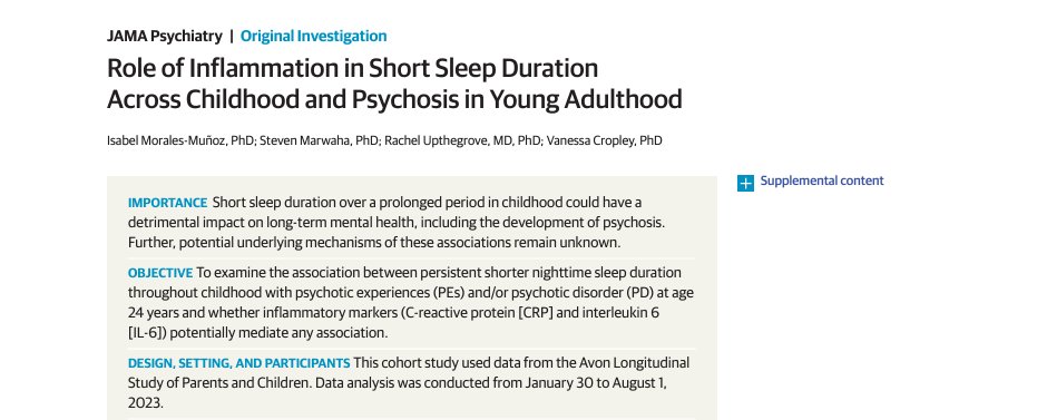 子どもの頃に慢性的な睡眠不足を経験した人は、大人になってから精神疾患を発症するリスクが高くなる可能性があることがバーミンガム大学の研究チームによって明らかにされた。睡眠不足が続いた子供は全身の炎症反応が高まる傾向があり、これが影響している可能性があるようだ。子供の睡眠は大事。