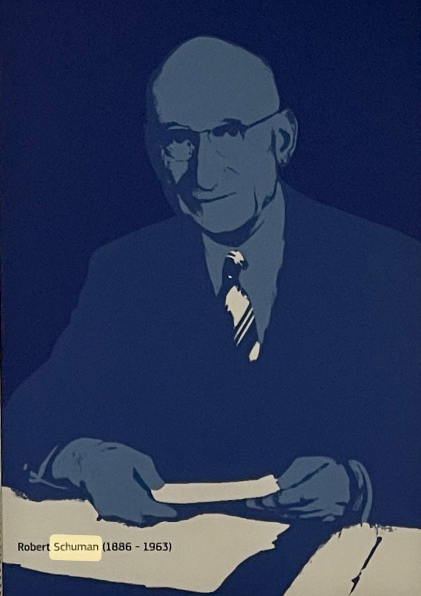 Am 9.Mai 1950 schlug der französische Außenminister Robert Schuman in einer Rede die Schaffung einer Europäischen Gemeinschaft vor, deren Mitglieder ihre Kohle- und Stahlproduktion zusammenlegen sollten. Diese Gemeinschaft wurde zur heutigen 🇪🇺Europäischen Union
#SchumanErklärung