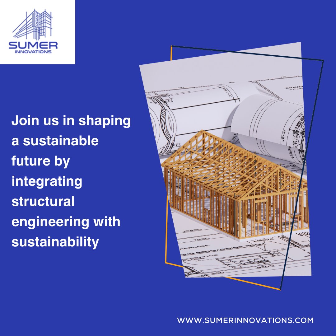 Join us in shaping a sustainable future by integrating structural engineering with sustainability! 🌱💪

sumerinnovations.com/services/struc…

#StructuralEngineering #Sustainability #FutureBuilding #GreenConstruction #CivilEngineering #SustainableDesign #EngineeringInnovation