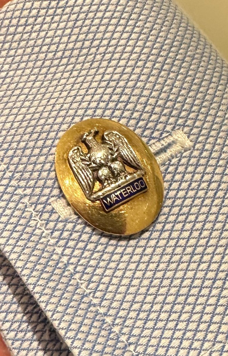 I hope my father would have approved that I wore his Royal Scots Greys regimental cufflinks at ⁦the moving celebration of 10 years of ⁦@WeAreInvictus⁩ at @StPaulsLondon⁩ yesterday.
