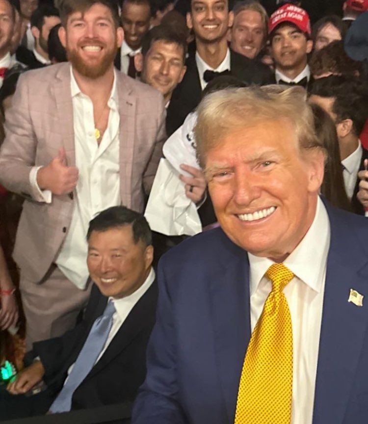 President Trump at Mar-a-Lago tonight. Back in sham court in the morning.