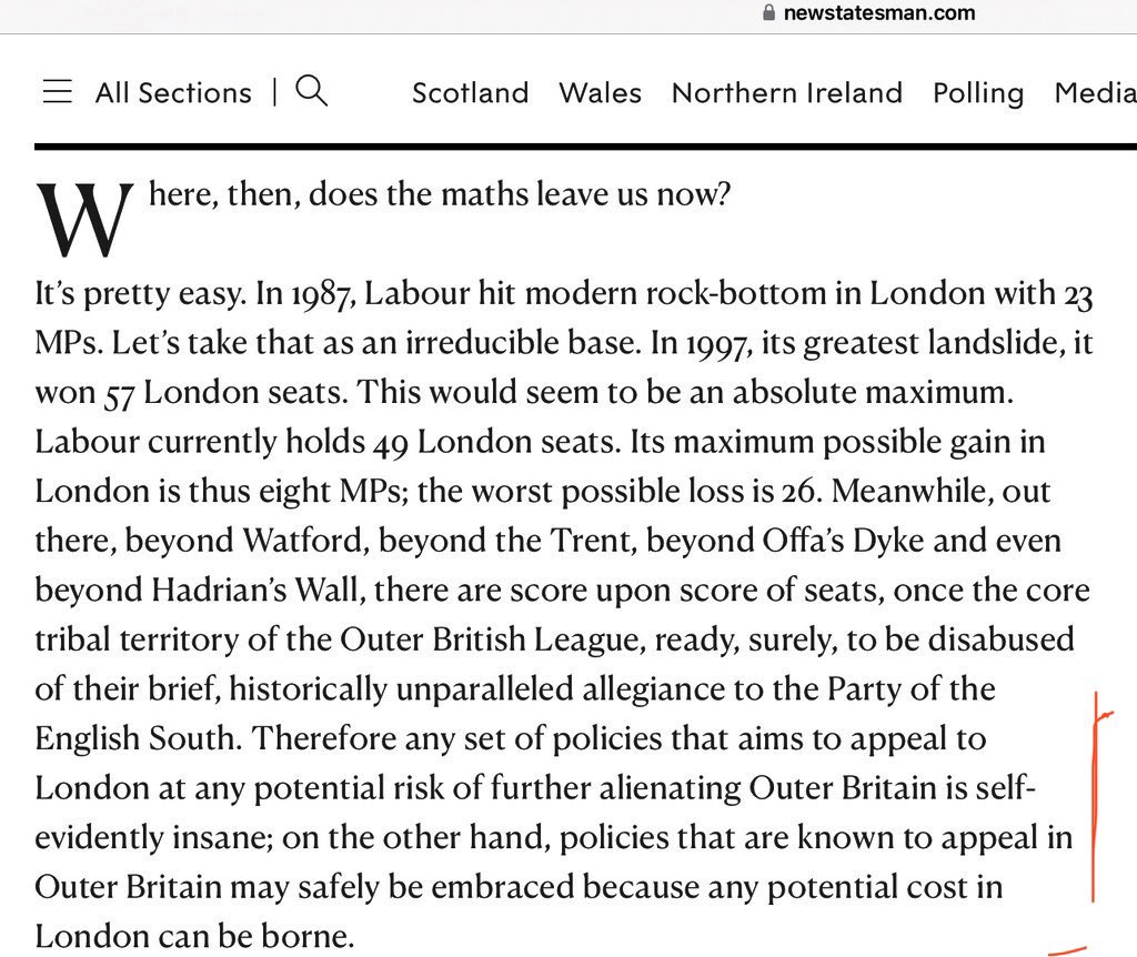 Anyone who says #Starmer shouldn’t have welcomed #Elphicke is a political fool. It’s a winning move. I explained why in @NewStatesman in 2021: