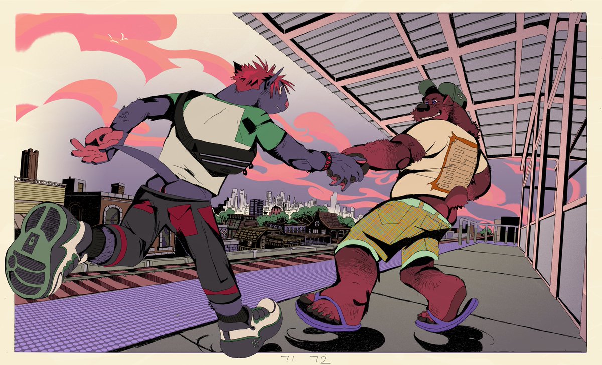 public transit love story 71 &amp; 72