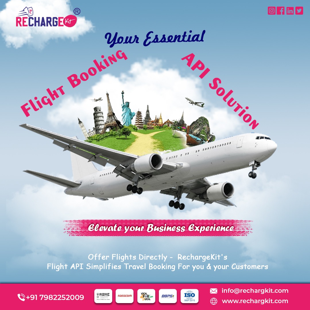 RechargeKit's tweet image. Elevate your retail experience with our #FlightBookingAPI Solution! Offer flights directly to your customers and simplify travel booking like never before. RechargeKit's Flight API is essential for seamless and hassle-free travel experiences.
rechargkit.com
#TravelAPI