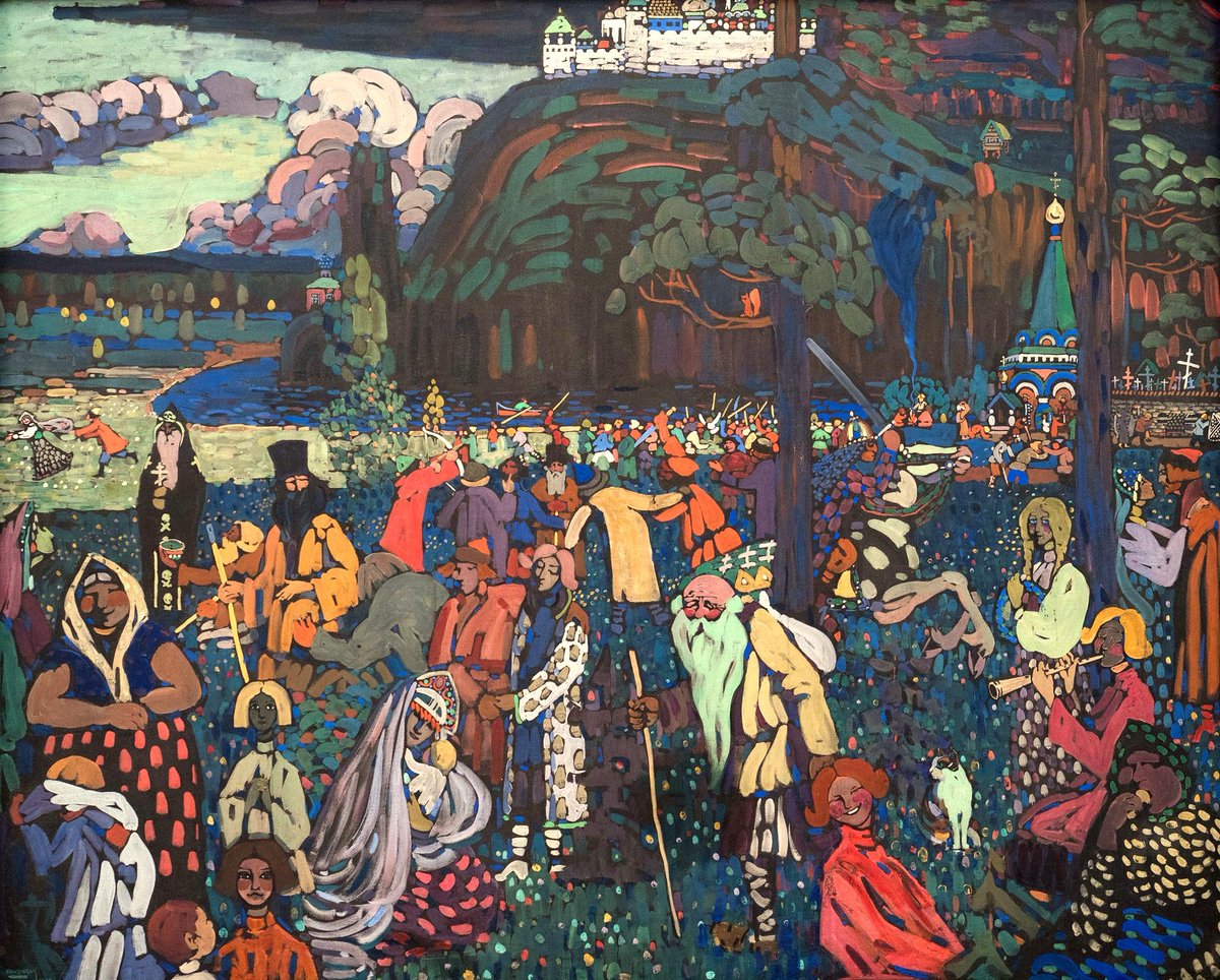 Wassily Kandinsky, Colorful Life