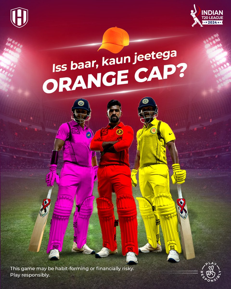 Kya 👑VK le jaega iss bar Orange cap? 🧐
Jaldi batao comments section mein, kya lagta hai aapko? 👇🏼

#Howzat #SabseZyadaWinners #AajHowzatKarlo #IndianT20League2024