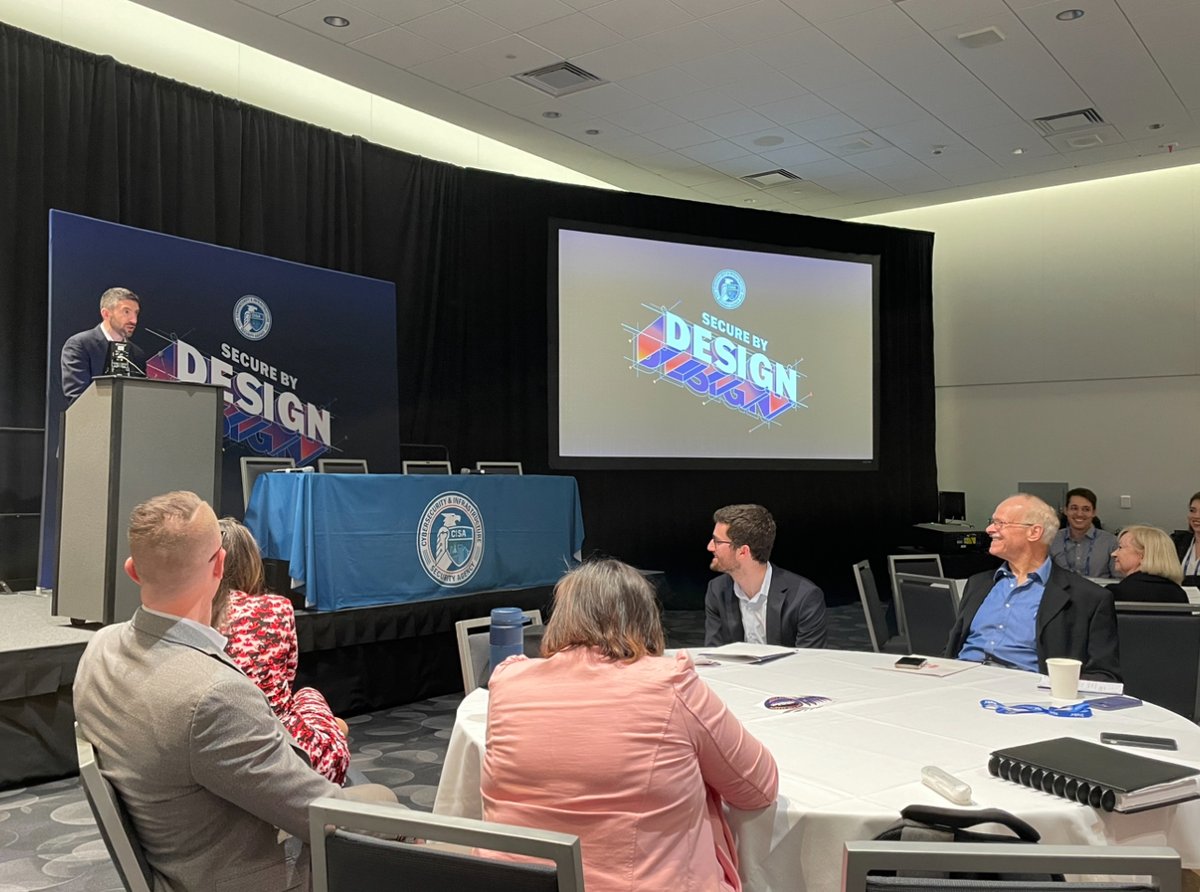 Today at #RSAC, #Fortinet's Carl Windsor took part in CISA's Secure by Design pledge signing ceremony, followed by a panel discussion with #Fortinet's Jim Richberg and other industry leaders. Learn more about our secure product development processes: ftnt.net/6012jqOkE