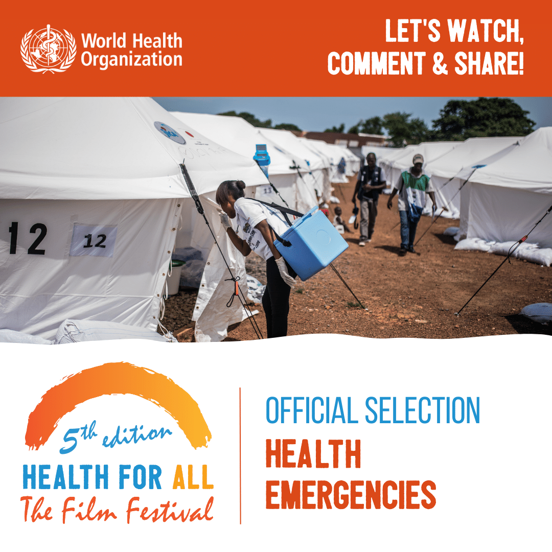 🚨 Don't miss our #Film4Health selection about resilience during crises! Discover films that talk about emergencies, migrants and refugees’ health. 🎬 Watch, comment, and share! bit.ly/3U7O817 #HealthForAll