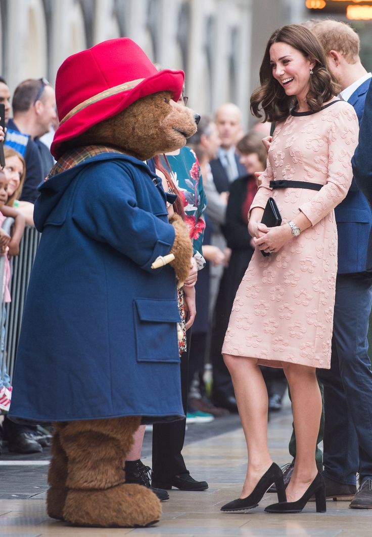 The Princess of Wales with Paddington Bear 🐻🐻