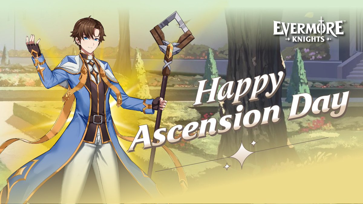 Greetings to all Commissioners on this sacred occasion of the Ascension of Jesus Christ. 

May His love and peace be with you today and always.