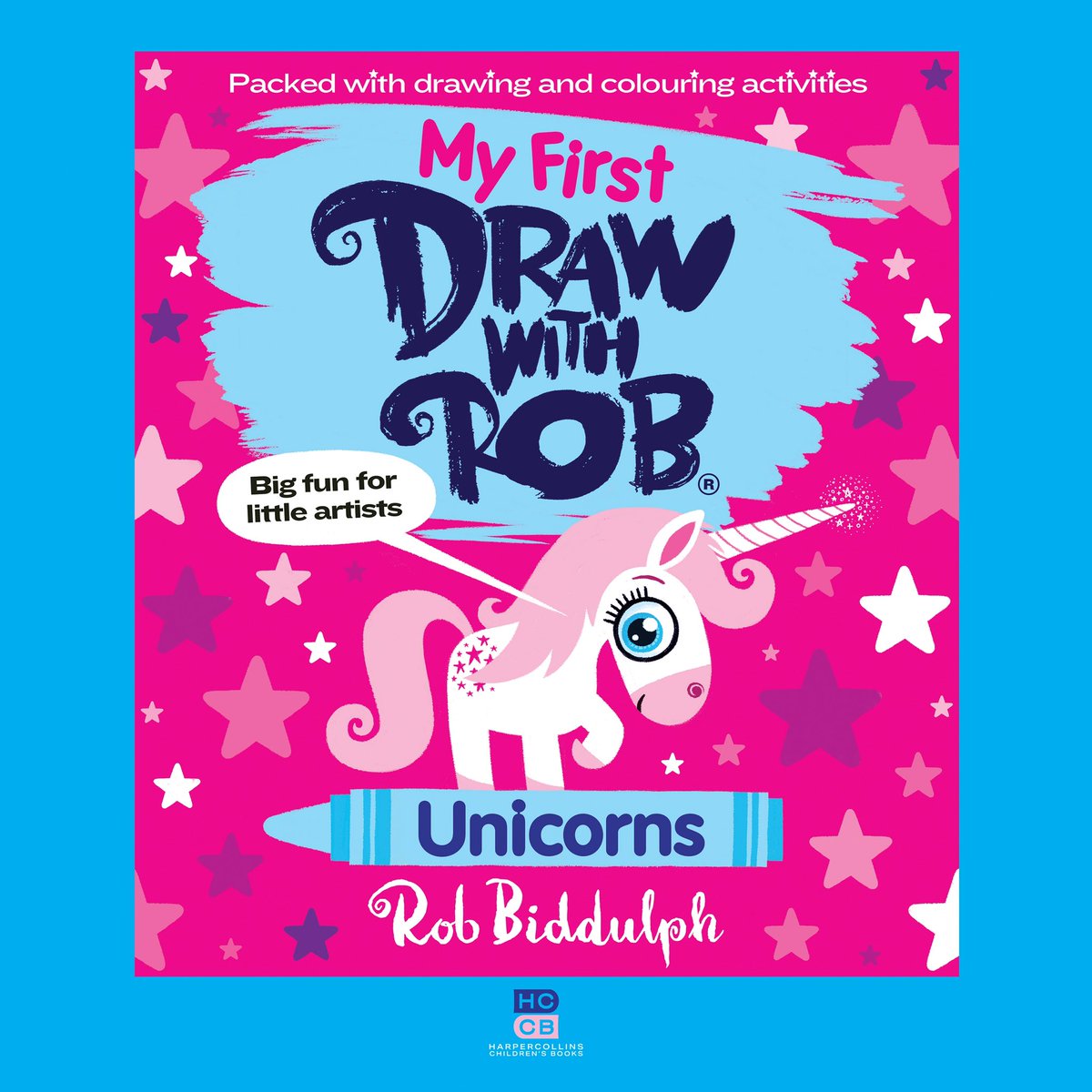 ✨NEW BOOK OUT TODAY✨ ‘My First #DrawWithRob: Unicorns’ is out now! Lots of drawing, colouring, puzzles, rainbows and sparkles for your little artists. 🦄🌈 Available from these places… 👇 tinyurl.com/4mpfcytj tinyurl.com/mry7y2kc tinyurl.com/t3kx4478