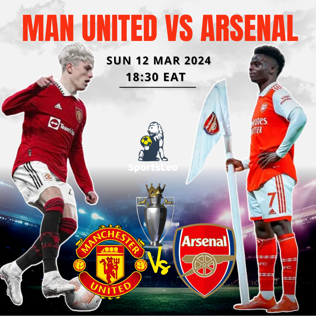Counting down the days to the showdown! ⏳ Manchester United vs Arsenal - the rivalry resumes this Sunday! 🔥⚽ Who will win? Let the battle begin! 💪 Retweet 🔄 - Arsenal ⚫ Like ❤️ - Manchester United🔴 #MUFC #MUNARS #Premierleague #coyg