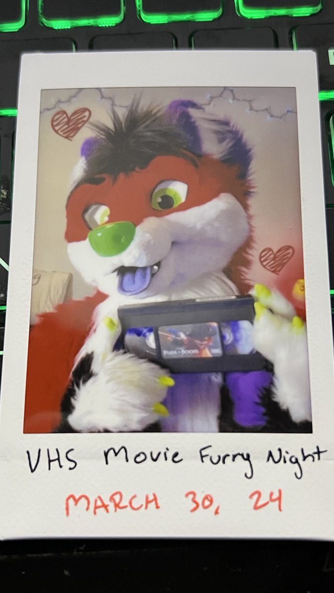 Somaro + Robin (@newsomaro) on Twitter photo Forgot to post this but I got another polaroid from the new <a href="/tallfuzzball/">Majira Strawberry</a> patreon! Always wanted to have some Majira polaroids and glad they’re happening again! :)
(also im pretty sure he forgot it was furry movie night but movie furry night is pretty quirky LMAOOO) Forgot to post this but I got another polaroid from the new <a href="/tallfuzzball/">Majira Strawberry</a> patreon! Always wanted to have some Majira polaroids and glad they’re happening again! :)
(also im pretty sure he forgot it was furry movie night but movie furry night is pretty quirky LMAOOO)