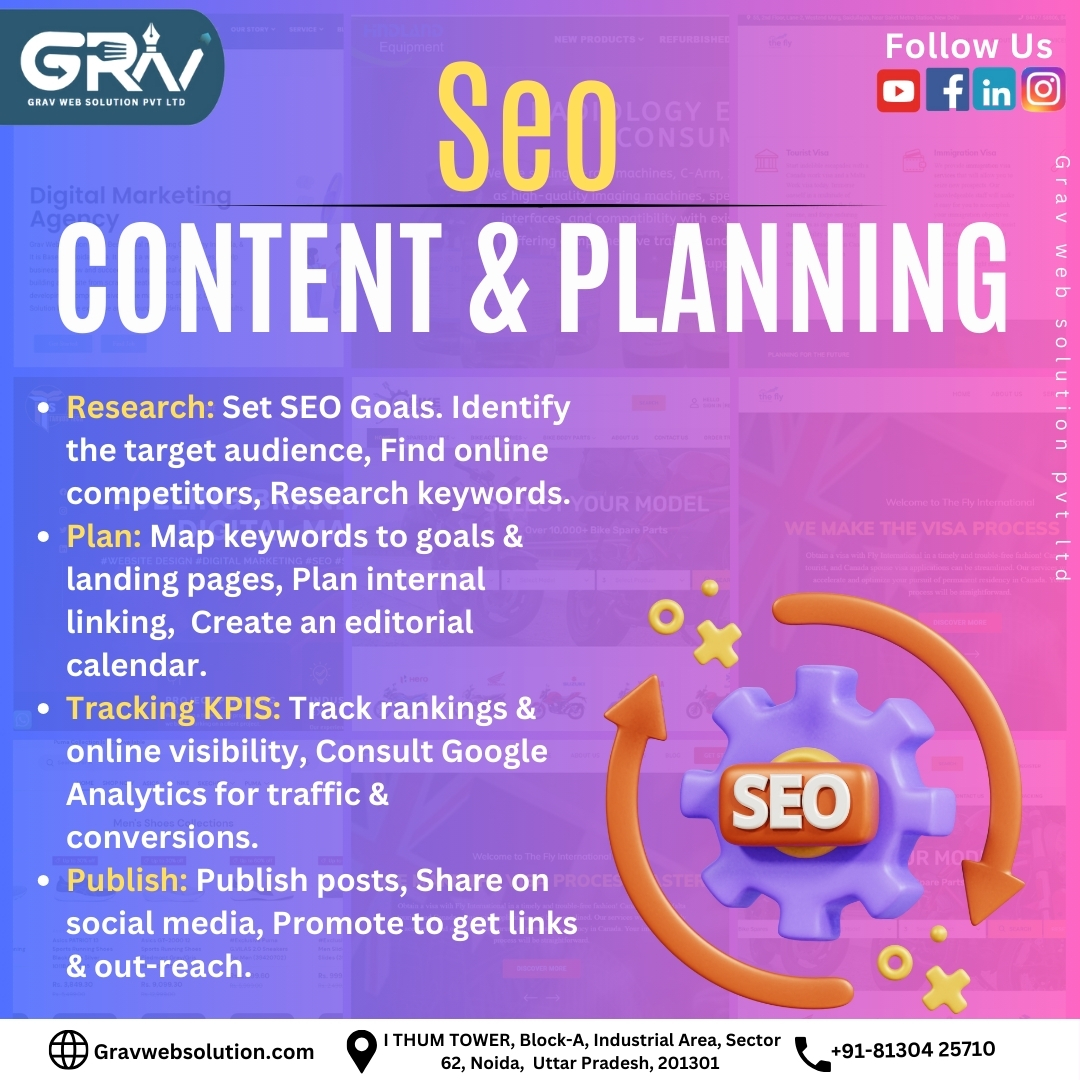 SEO is the best strategy for increasing website traffic, sustaining and expanding it, and making sure search engines can find your website.
.
.
𝐅𝐎𝐑 𝐌𝐎𝐑𝐄 👇
📞 +𝟗𝟏 𝟖𝟏𝟑𝟎𝟒𝟐𝟓𝟕𝟏𝟎, 𝟖𝟖𝟎𝟎𝟖𝟕𝟑𝟎𝟓𝟔
🌐gravwebsolution.com
#gravwebsolutionspvtltd #seo #seotips