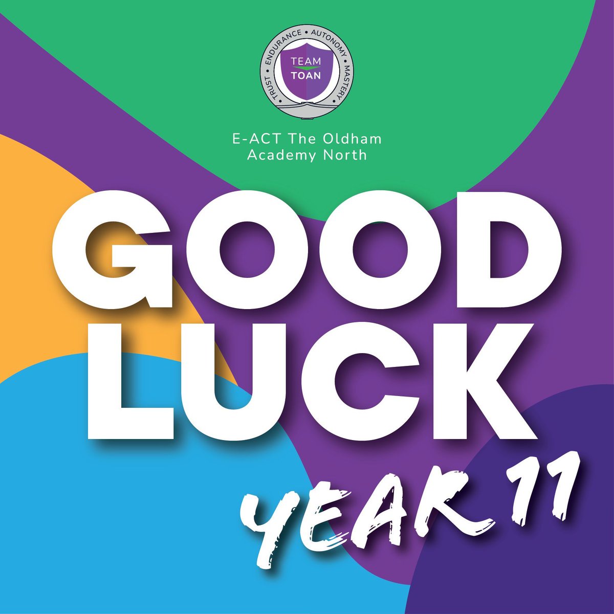 Wishing our Year 11's at #TOAN the very best in their GCSEs and good luck to all students who are taking their exams this summer. You got this! #Education #GCSE2024