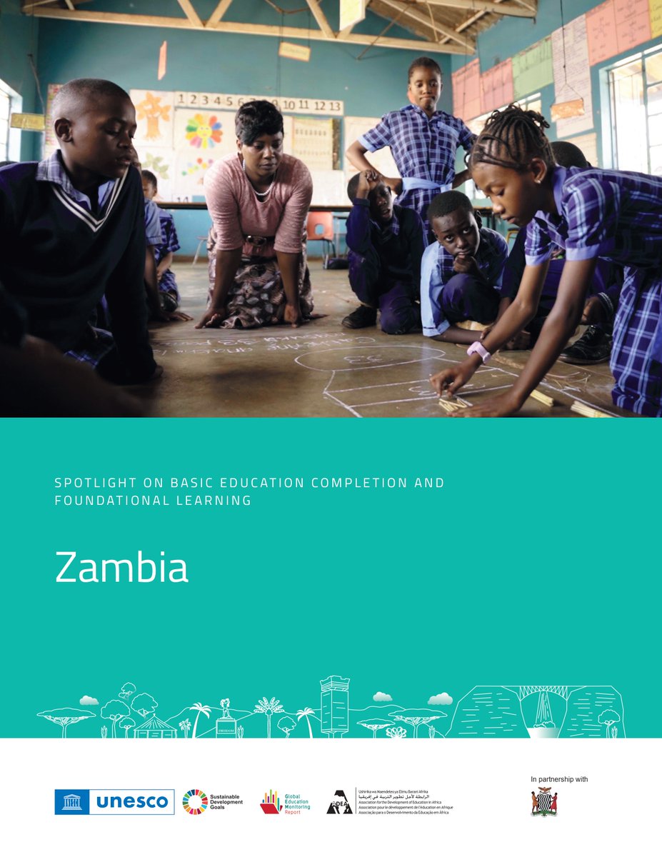 🔴 OUT NOW: Zambia Spotlight report by #GEMReport, @ADEAnet and @Medu_Zambia discusses the importance of alignment across curriculum, textbooks, teacher guides and assessments to support foundational learning. Discover more: bit.ly/spotlight2024-… #BorntoLearn