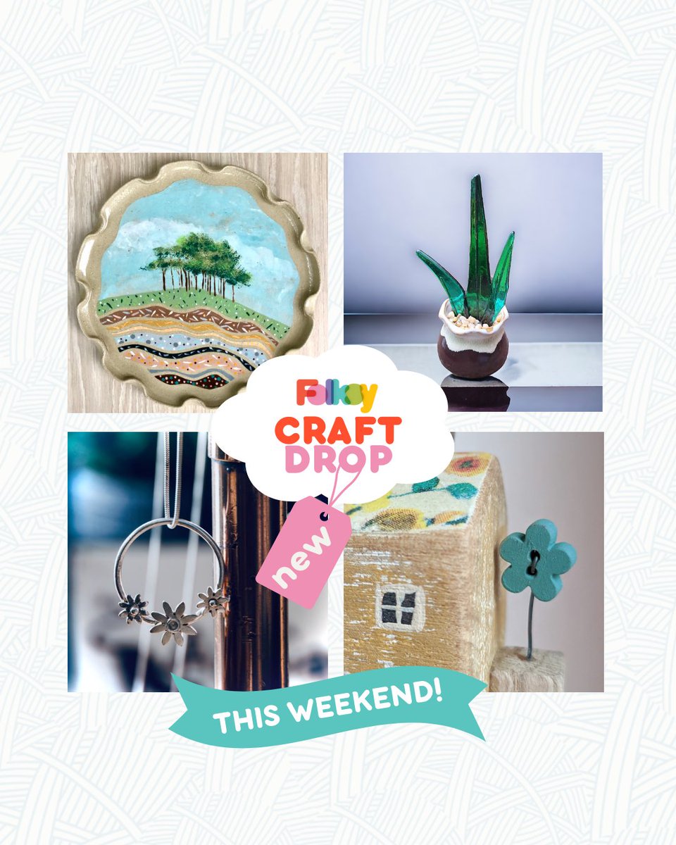 Only two days until our Craft Drop event! Are you excited? ⁠We definitely are! Our makers are working hard behind the scenes to get ready for our big event. Here's a sneak preview of some of the amazing handcrafted pieces they've got in store for you. 🤗