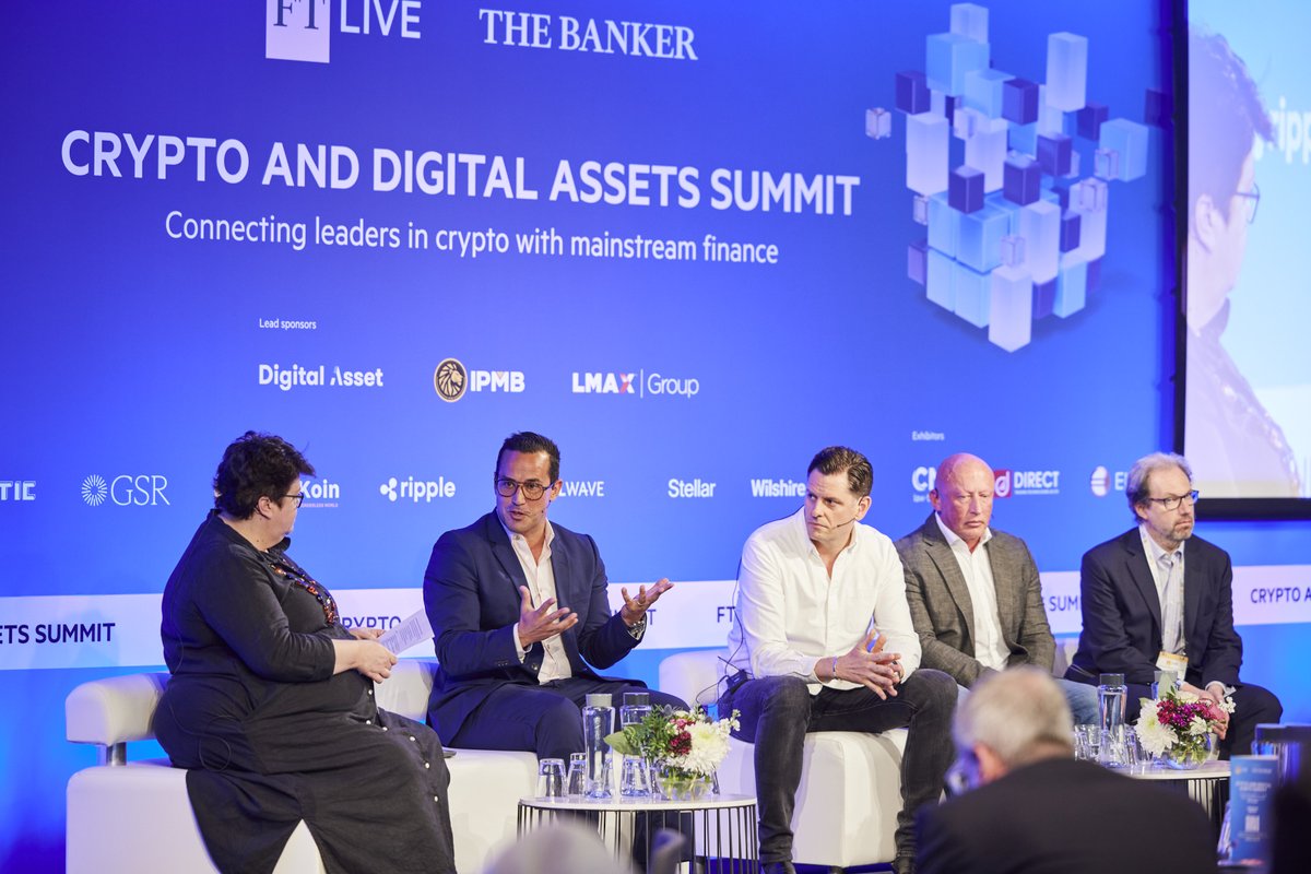 “Our meetings with TradFi around tokenization have become much more tangible. They now come to @Ripple with real use cases teed up.” At #FTCrypto yesterday I discussed why it won’t be long before banks are ready for mass adoption of blockchain. Spoiler alert: it’s happening!