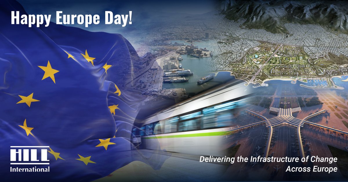 Happy Europe Day! Today, we’re delivering the infrastructure of change across Europe, focusing on enhancing airports, railways, highways, and ports. Learn how we're contributing to the efficient, sustainable, and interconnected future of European mobility: ow.ly/Wbib50RpjcC