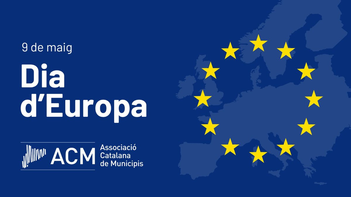 📣 Avui és el Dia d'Europa #DiaEuropa. 👉🏻 Us compartim la Declaració conjunta de l'ACM i la @FMCmunicipis 📄 Llegeix-lo aquí: i.mtr.cool/ulvffrcvbd