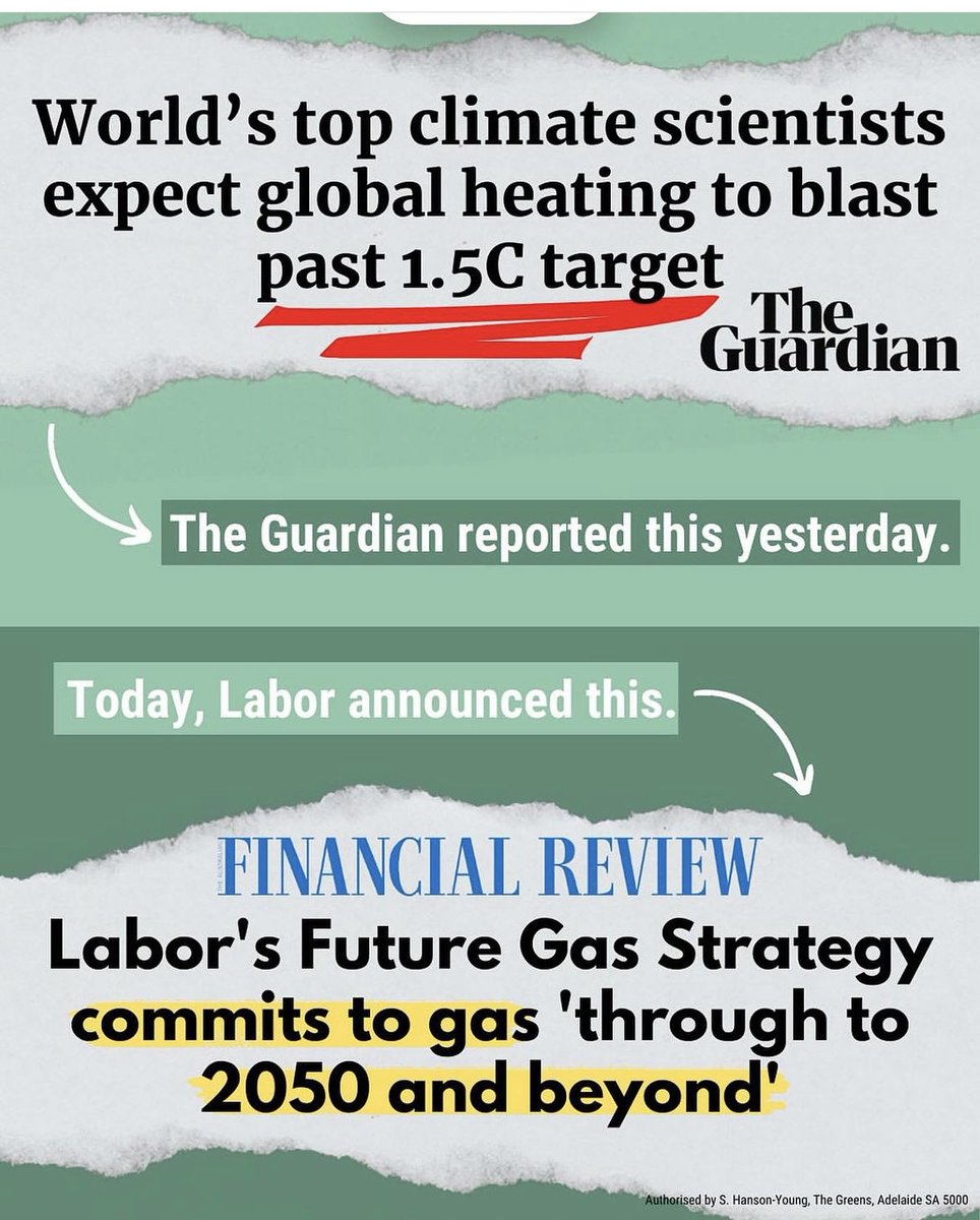 As @billmckibben sez...'Will the planet turn to the sun in time? It all comes down to gas' and today, Australia failed the #climate survival test. More gas until 2050? That's not leadership, it's a death wish @AlboMP #auspol #strandedassetrisk @SenatorSurfer