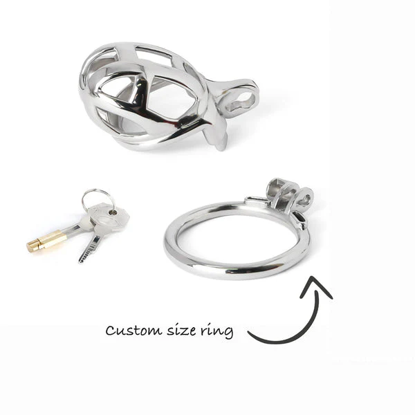 sissyloving's tweet photo. Custom Stainless Steel Cobra Cage ‼️ Not only you can customize the cage length, cage inner diameter, and ring diameter, but also even your name or your partner name or customzize as ssomebody's slave, etc. ❤️👉https://t.co/4L20cHYrKg #customchastity #customchastitycage https://t.co/ziconWdEK1