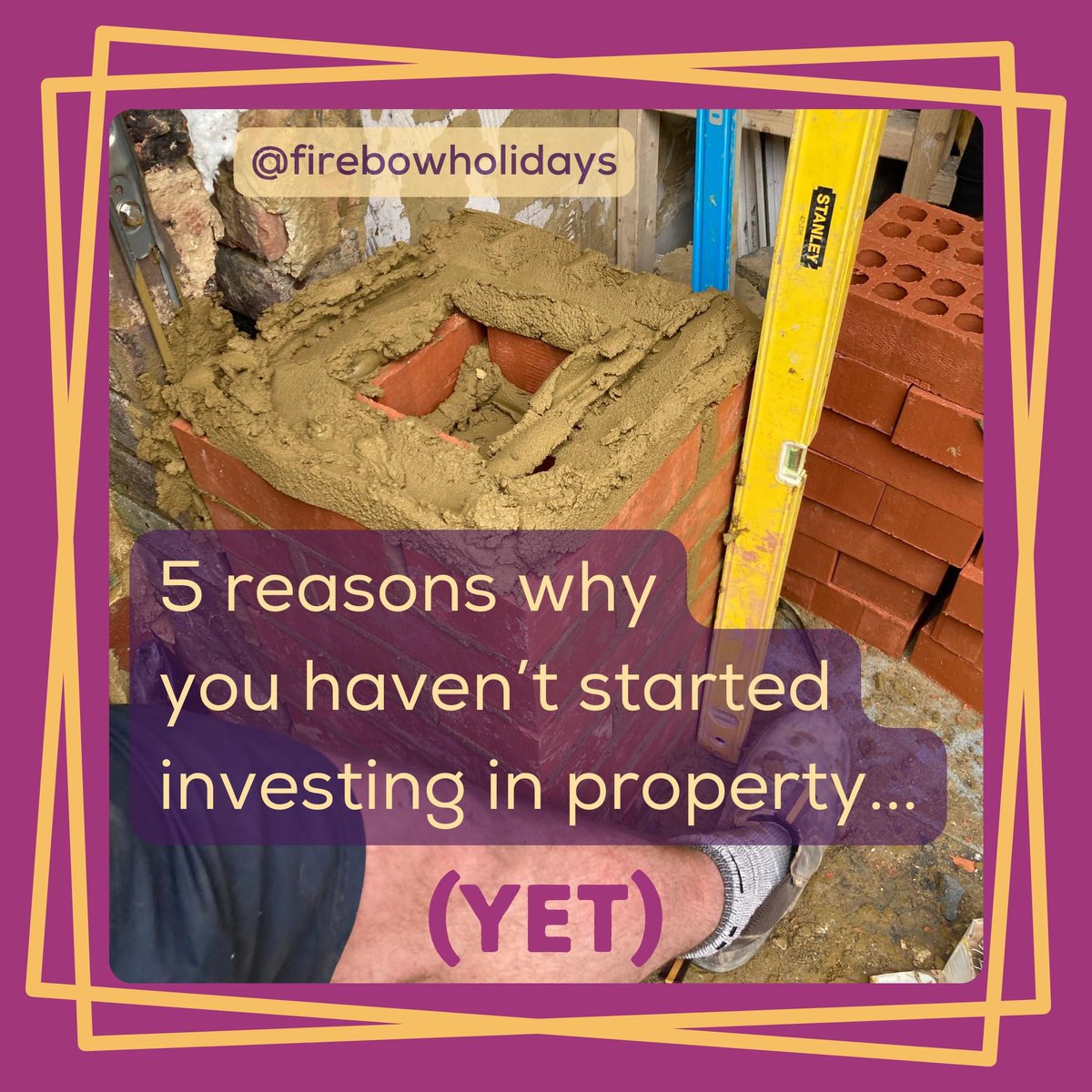 Do you want to get into property?

But for some reason it hasn’t happened yet…
I’ve an idea, could it be one of these?

1. Analysis Paralysis
2. Fear of Failure
3. Lack of Capital
4. Perfect Deal-itis
5. Support Systems

Get in touch for a better way!
#propertyuk #ukproperty