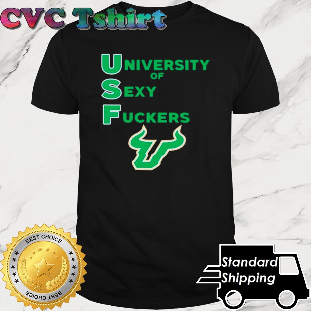 USF university of sexy fuckers shirt cvctshirt.com/product/usf-un…