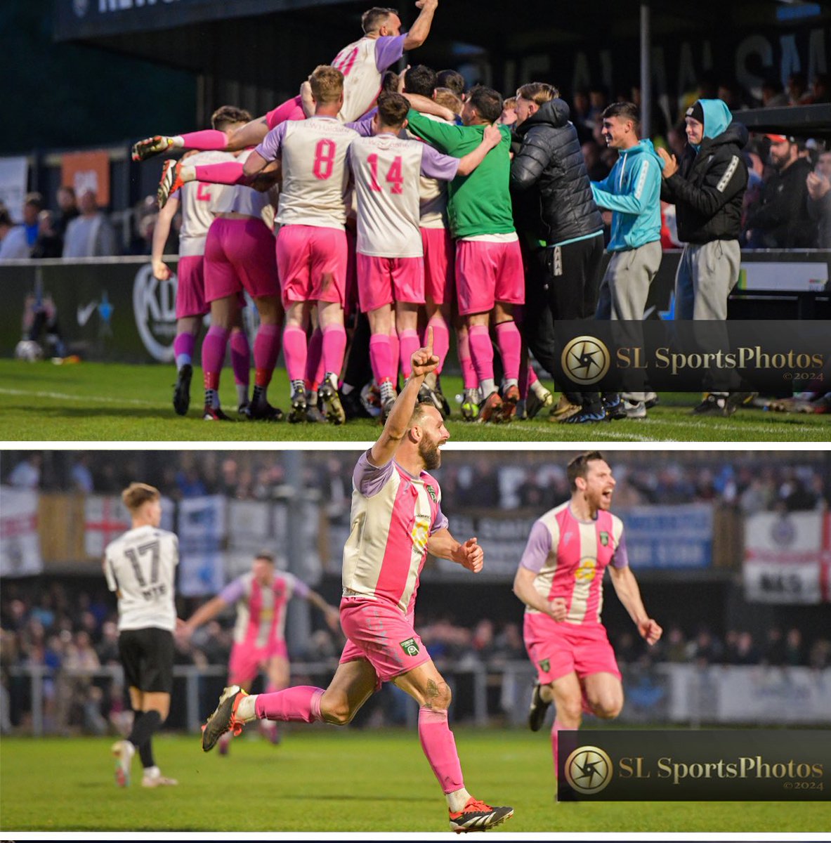 All images from last night @theofficialnl  northern League playoff final  game are now available on the following link slsportsphotos.co.uk/index/G0000oEL… @Official_ECAFC  @OLLYHOTCH