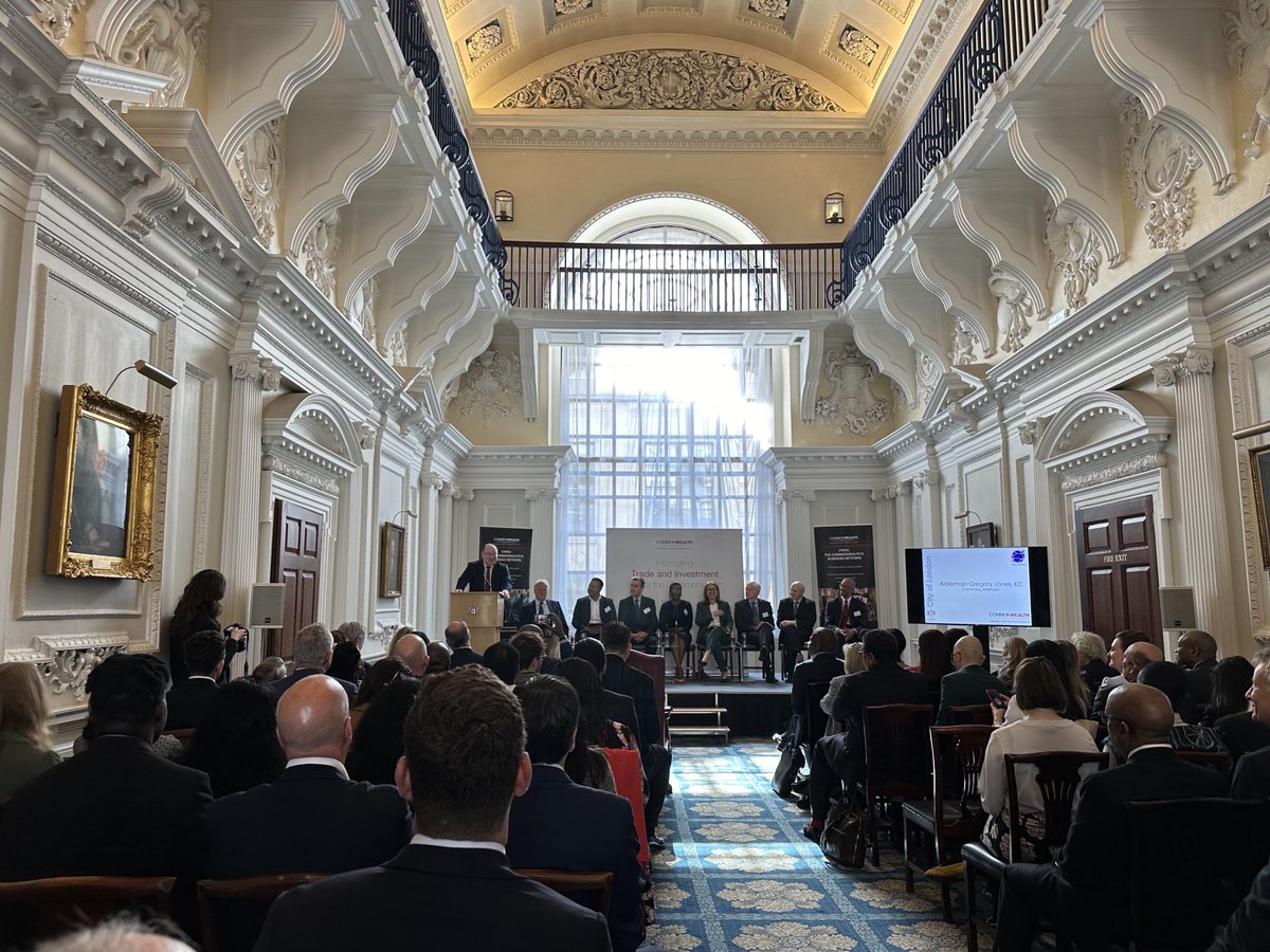 Hosted by the Lord Mayor of London, members of the Commonwealth Enterprise & Development Council (#CWEIC) convene ahead of #CHOGM2024 to discuss the ways in which to leverage the Commonwealth Advantage to help achieve a more Resilient Common Wealth.
