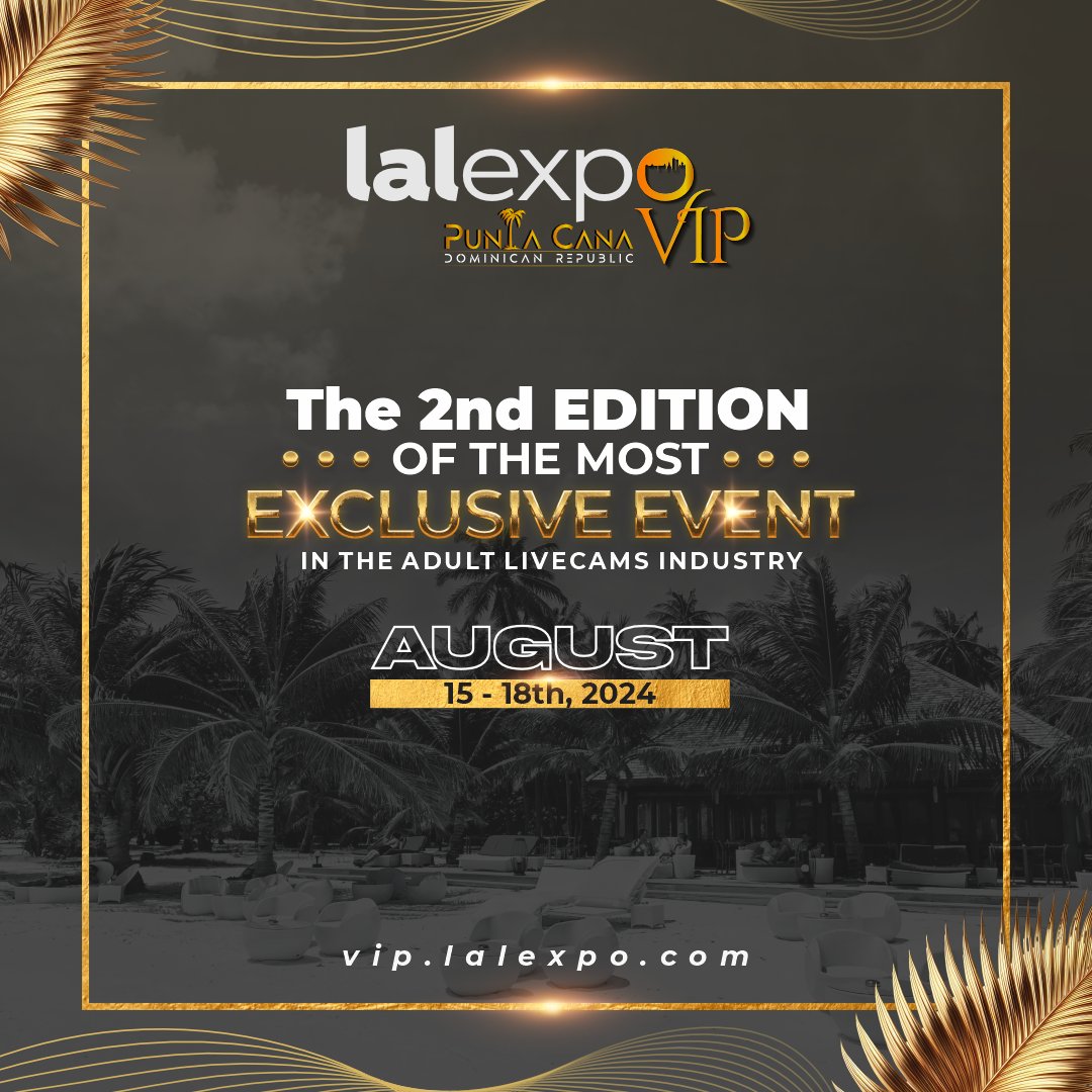 After years of leading the adult industry scene, @ViveLalexpo  is making waves - quite literally - with it's exclusive Lalexpo VIP event. 🌟

As a powerhouse of business connections, Lalexpo will take networking to a high-rolling level. #network #puntacana #onlinebrand