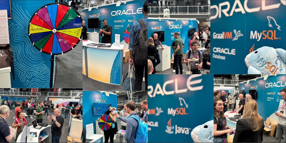 #MySQLCommunity #Java #GraalVM all together on one place - #DevoxxUK! Visit us at our booth!