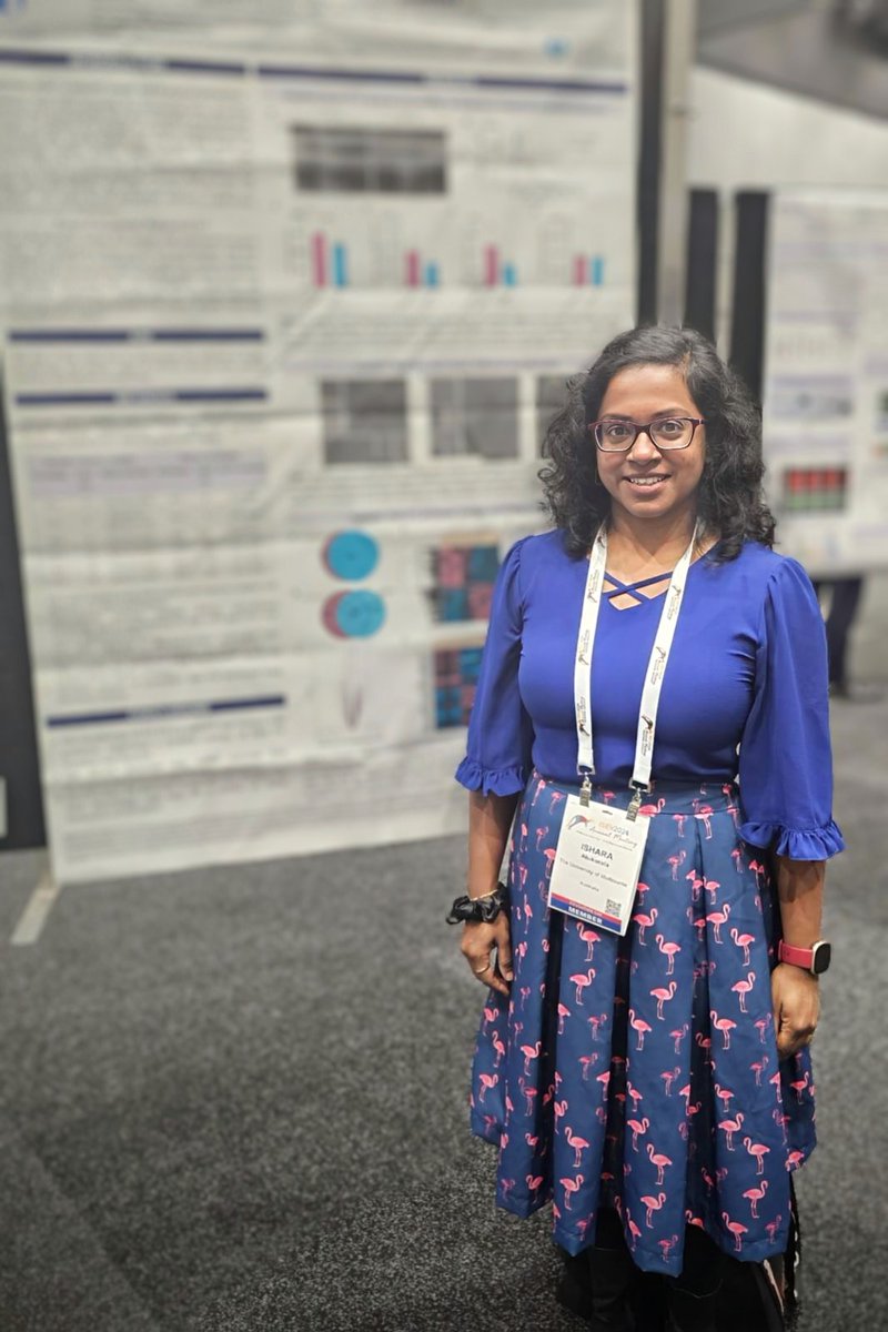 Had a blast at #ISEV2024 presenting our work &amp; chatting with a whole lot of strangers 😀 Big thanks to everyone who stopped by my poster 🙏