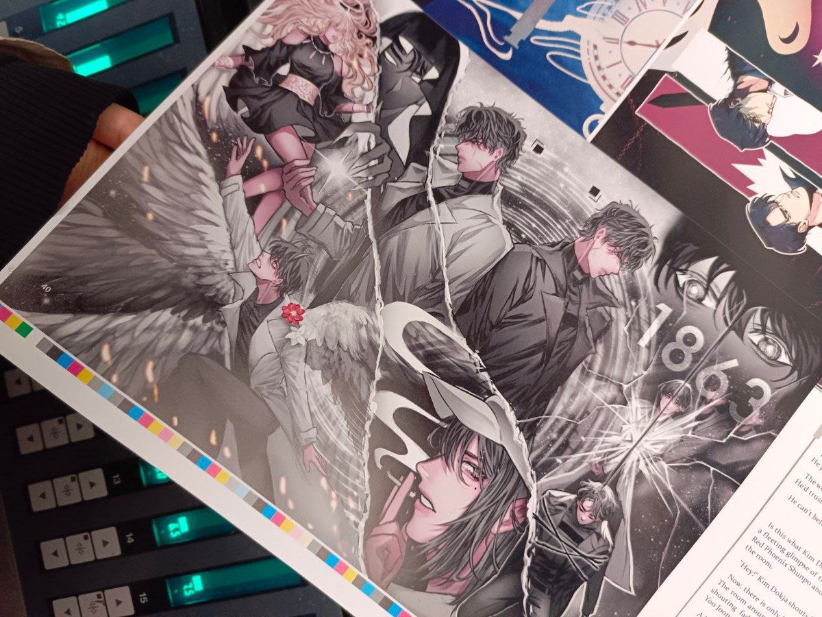 Hello! Sorry for the silence, we was waiting for the precise information from printing house. We are promised to receive books in 2 weeks, a but after that we will start shipping process🌟 They invited us to look at the process, here's a photo! Thank you for your patience🙏