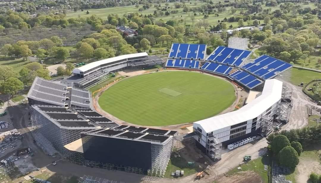 Latest picture USA Cricket Ground.

All set for the world's biggest rivalry #IndiavsPakistan 

#T20WorldCup24
#T20WorldCup