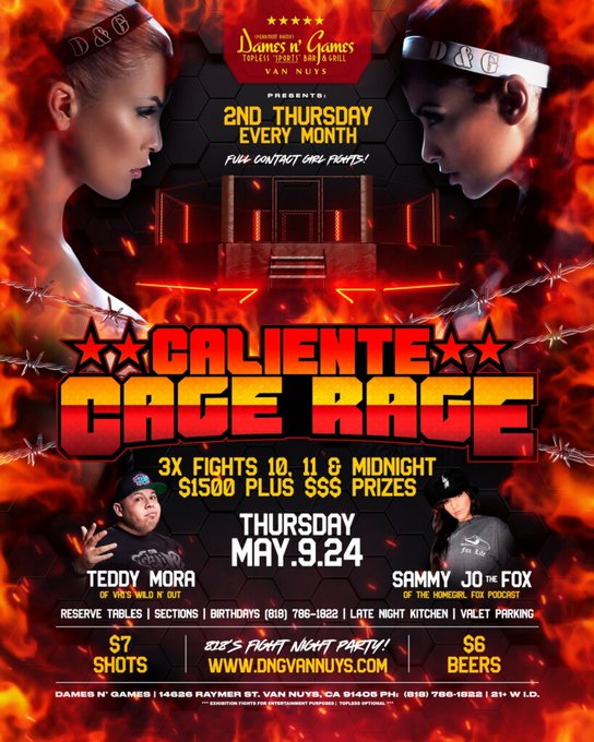 Tomorrow night. Come watch the fights. https://t.co/FjZAE8rD4k