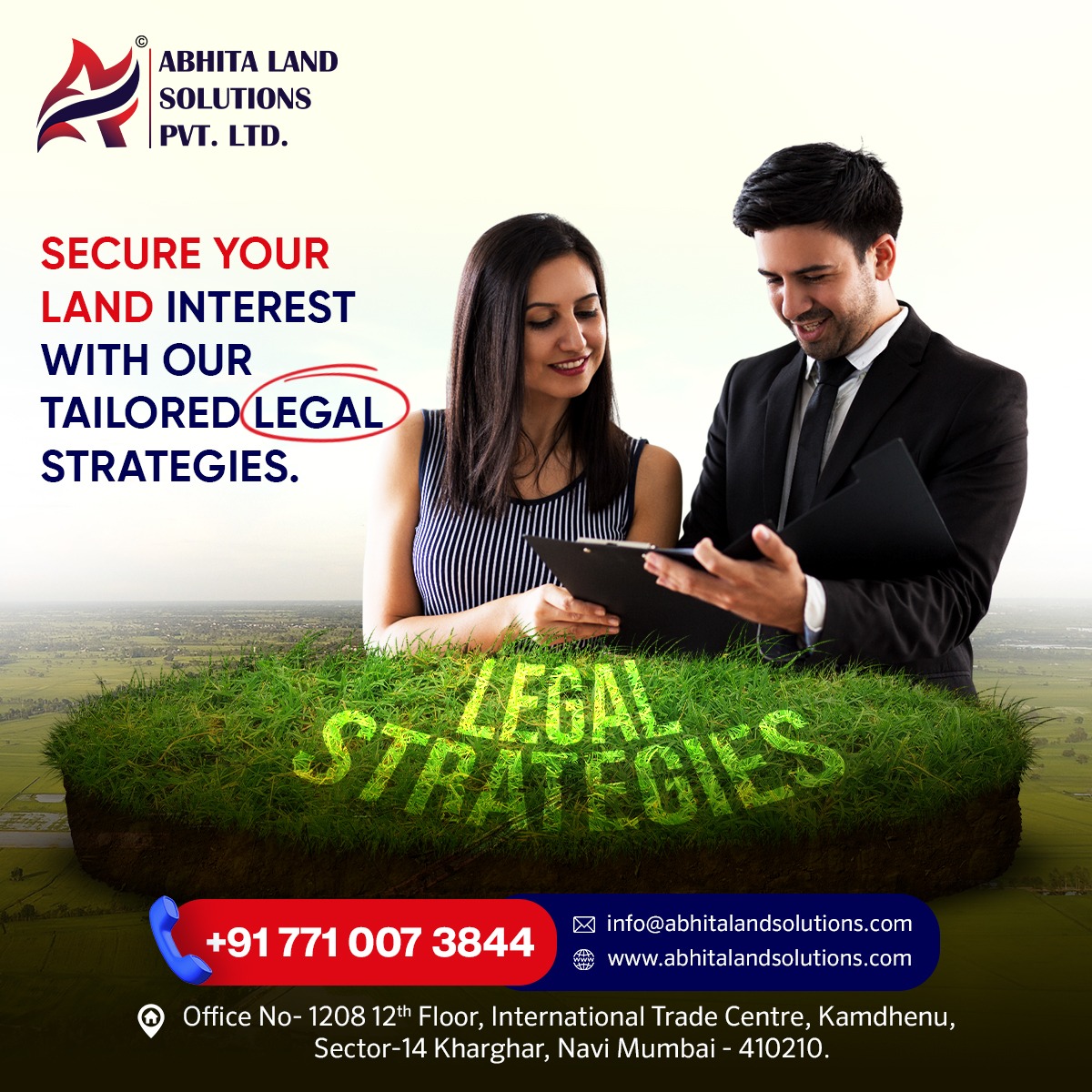 Unlock the power of protection! 🛡️ Secure your land interests with our tailored legal strategies. 🏡💼 

#LandDisputes #LegalGuardians #LandMatters #LandRights #LegalAdvice #LegalServices #LegalSolutions #LegalAdvocate #landsolution #landservice #LegalExperts #abhitalandsolutions