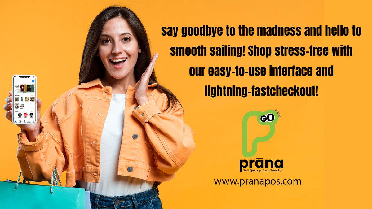 Say farewell to chaos and embrace seamless shopping! Navigate effortlessly with our user-friendly interface and breeze through checkout in a flash Visit our website: pranapos.com/index.php/e-co… Schedule a personalized product demo: +91 7032655831 #PranaGo #DigitalStore #Ecommerce