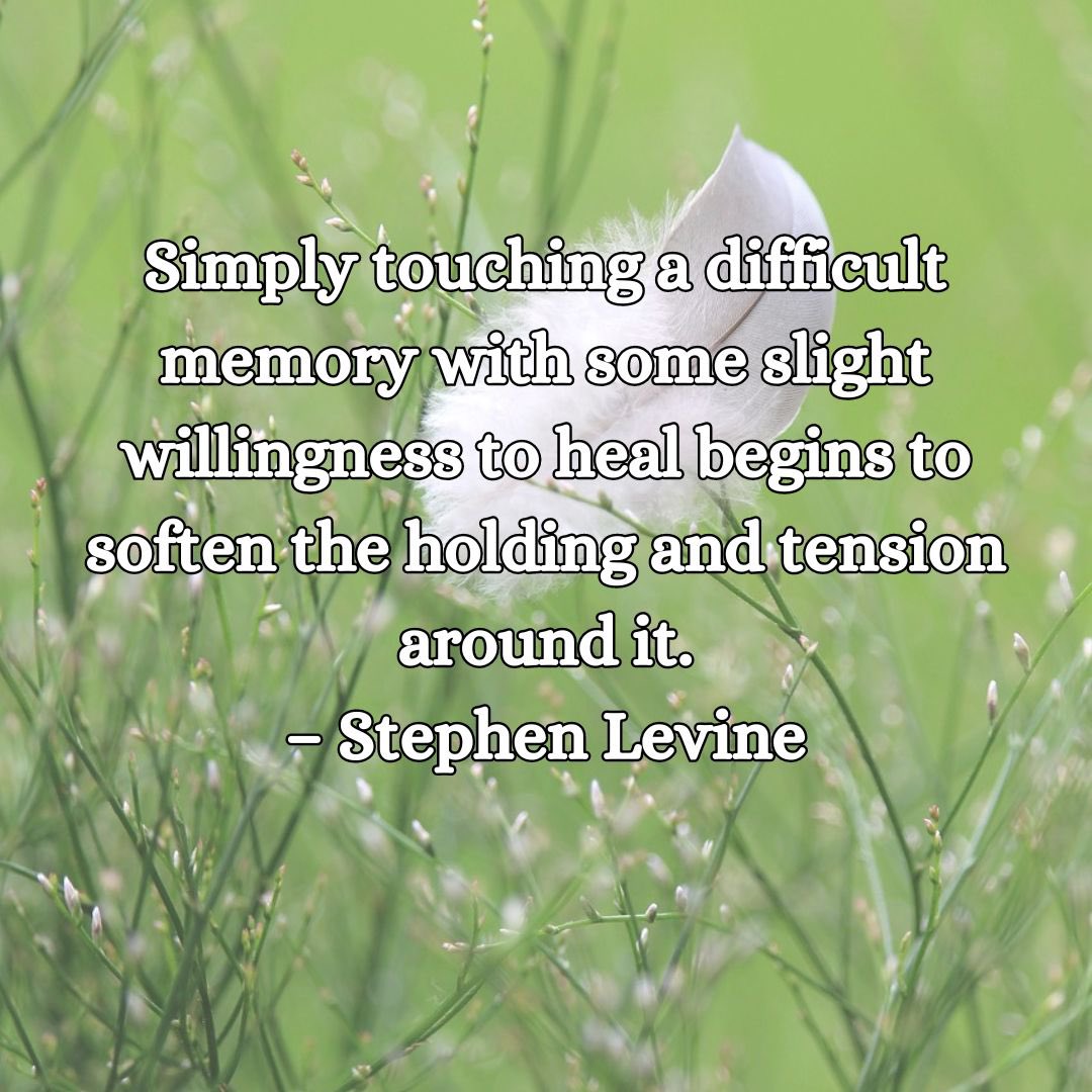 #stephenlevine #stephenlevinequote #healingjourney #healingfromgrief #griefhealing #grievingprocess #quotesaboutgrief #healingenergy #quotesabouthealing #signsfromtheuniverse #curiousaboutspirit #curiousaboutspirituality #feathersigns