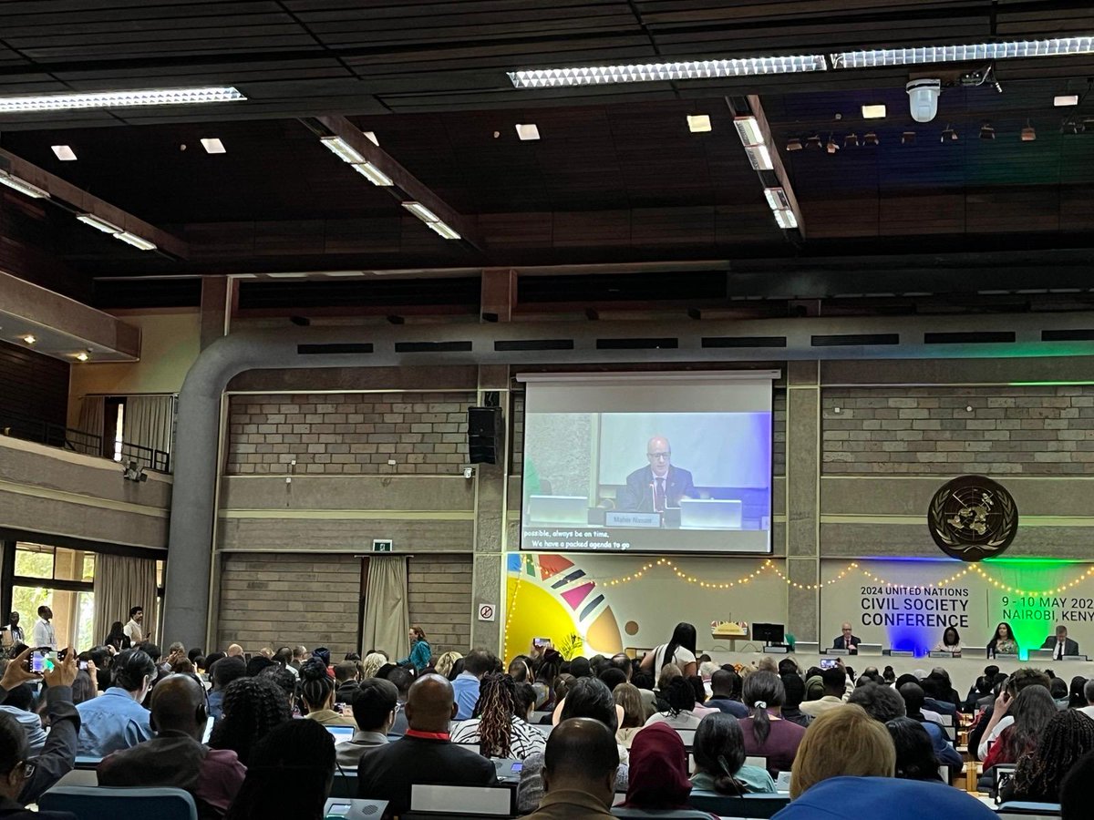 Over 1,500 CSO, 400 government, and 100 media representatives as <a href="/MaherNasserUN/">Maher Nasser</a> introduces #2024UNSC. 

But this amidst stark criticism of civil society about the lack of participation and rights failures in the process of of the #PactForTheFuture 

🧵Follow here for <a href="/hrw/">Human Rights Watch</a> updates
