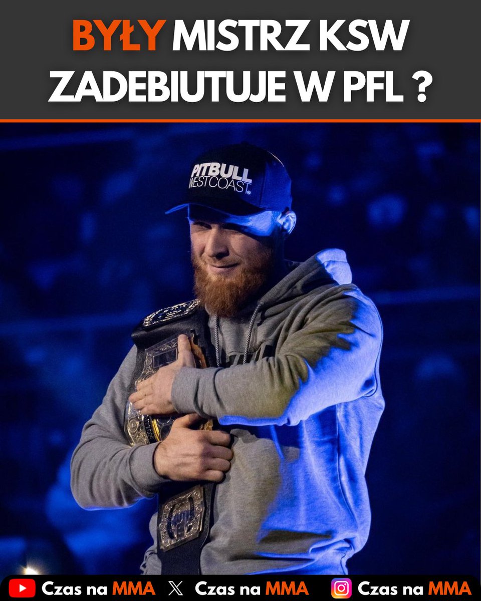 Chuzhigaev przechodzi do PFL🚨

Były mistrz kategorii półciężkiej @KSW_MMA najprawdopodobniej zadebiutuje na gali @PFLMMA 🔥

Ma zmierzyć się 21 czerwca na gali #PFL5 w Salt Lake City. Przeciwnikiem Ibraghima ma być 🇸🇪 zawodnik Karl Albrektsson (14-5). To były zawodnik Rizin czy