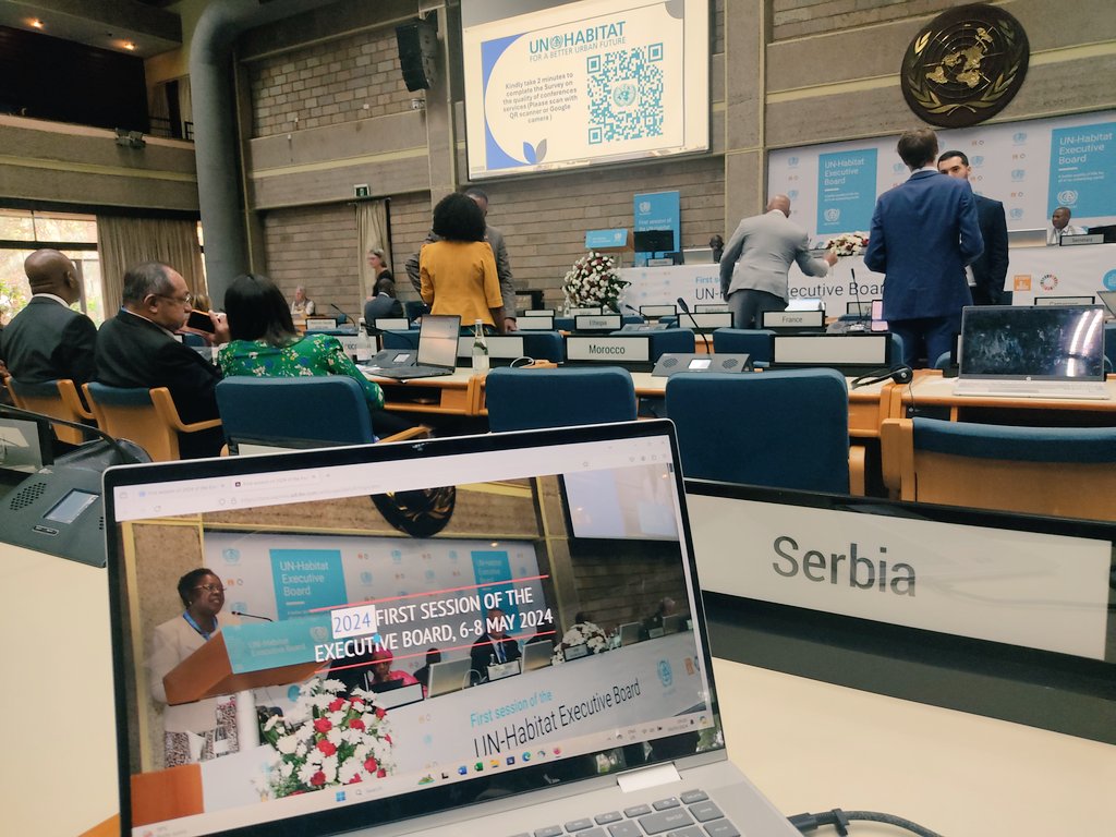 Participation of #Serbia at the first session of 2024 of the Executive Board of @UNHABITAT.