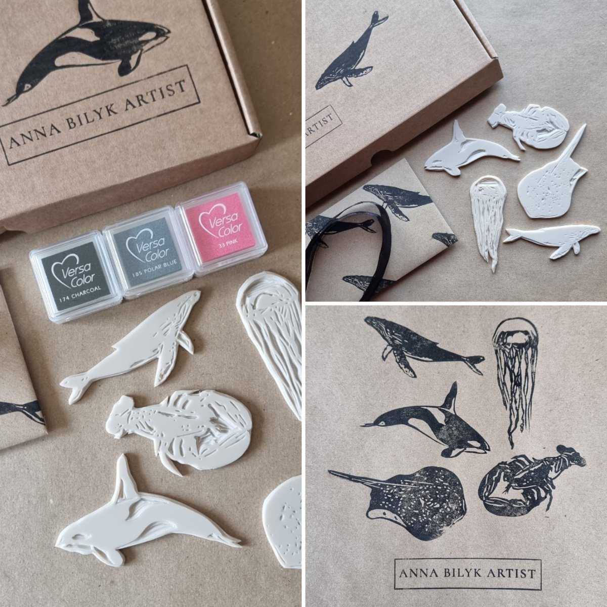 The Sealife Stamp Kit contains 5 hand carved stamps & 3 mini ink pads - these kits are great for journaling, scrapbooking, packaging design or just some craft fun 🐋
thebritishcrafthouse.co.uk/product/sealif…
@BritishCrafting #shopindie #earlybiz #UKGiftHour #UKGiftAM #Stamps #crafting #crafts
