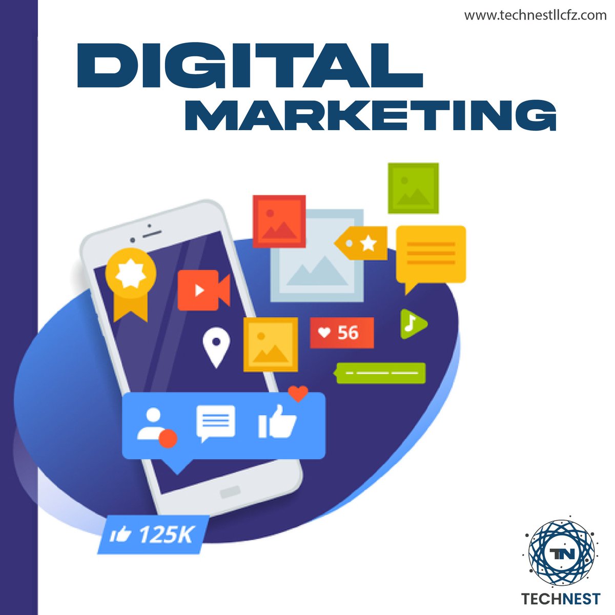 Transform your business with our comprehensive digital marketing services. From crafting innovative strategies to executing targeted campaigns, we are here to help you reach your goals in the digital realm. 
.
.
#digitalmarketing #technestllcfz #seo