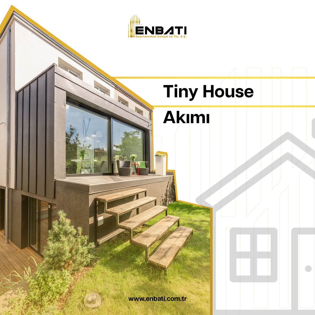 Son zamanlarda oldukça popüler hale gelen Tiny house, Türkçe'de 'minik ev' veya 'mikro ev' olarak da adlandırılan, geleneksel evlere kıyasla oldukça küçük boyutlarda tasarlanmış yapılardır.
Tiny house akımı, minimalist yaşam tarzını benimseyen kişiler arasında oldukça popülerdir.