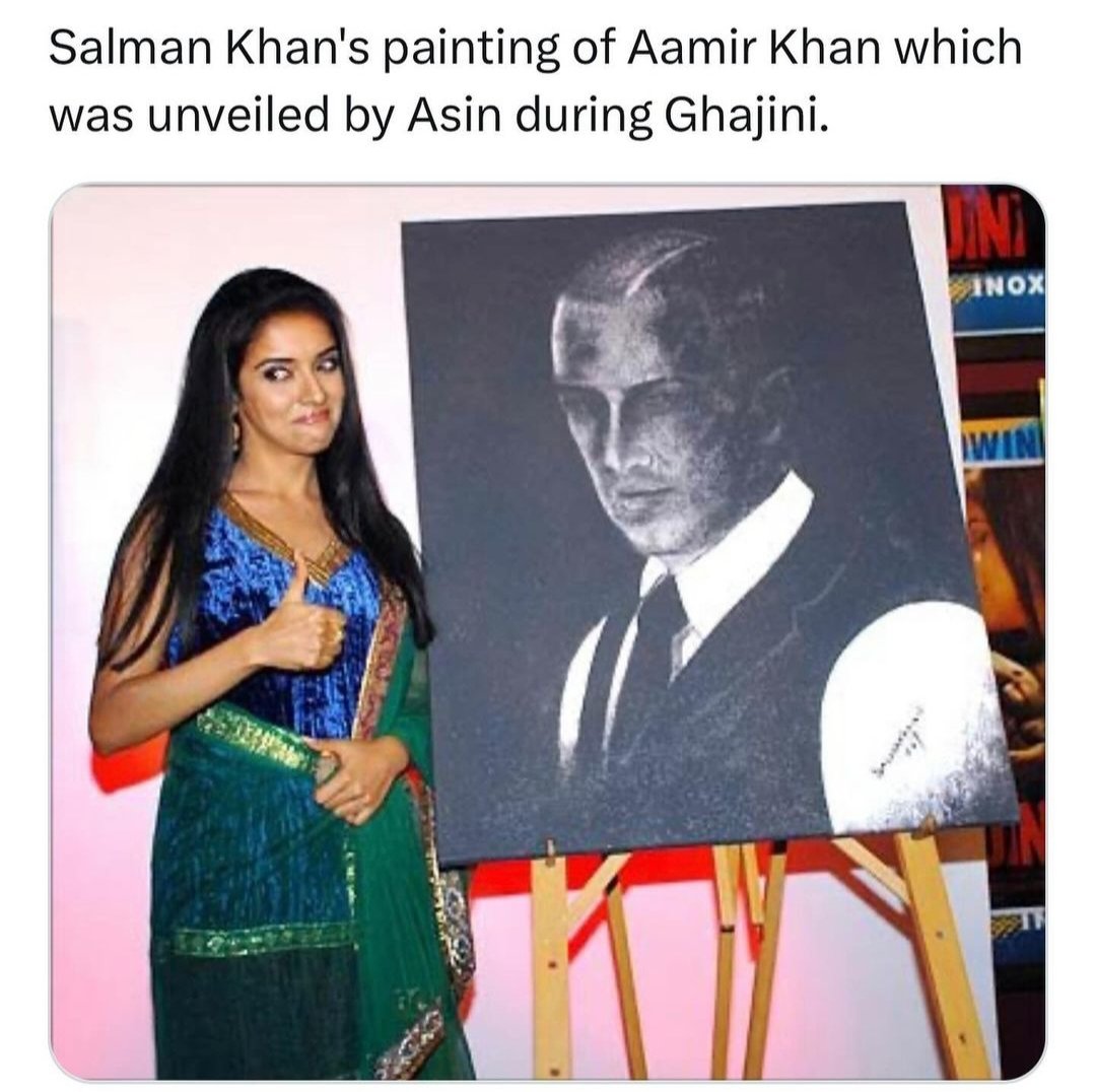 WOW 😮🔥🔥🔥🔥.
Salman is a serious painter 💯
#AamirKhan #SalmanKhan