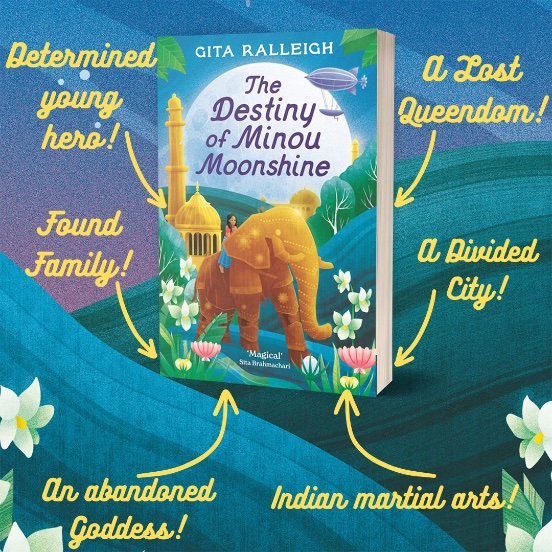 All this and mechanical elephants too! Just a reminder that #TheDestinyofMinouMoonshine is out TODAY in paperback. And @BloomsburyBooks has a 30% off SALE on until Sunday! Buy in paperback or hardback here: bloomsbury.com/uk/destiny-of-…