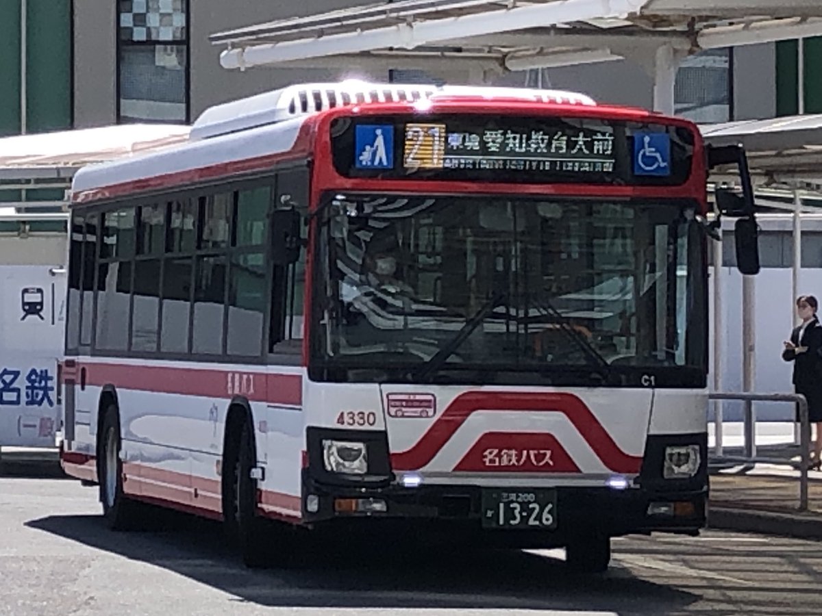 名鉄バス　知立営業所　方向幕　前面 杉山理雄 on X: 